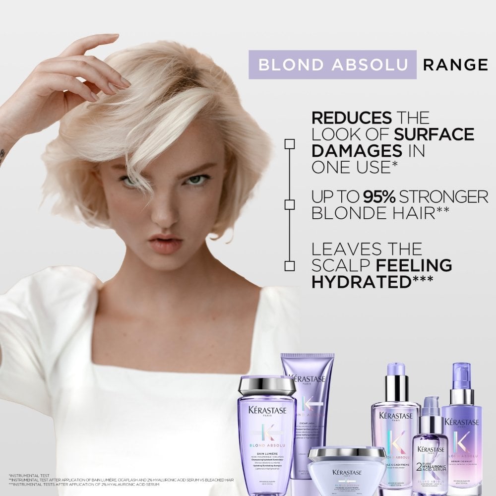 blond-absolu-cicaflash-fluide-miracle-intense-fortifying-treatment-250ml-p13181-118100_image_8460b034-24fb-4c3f-829a-3d86005535a8.jpg Kérastase Blond Absolu Bain Lumiere Hydrating Illuminating Shampoo 250ml & Cicaflash Treatment 250ml Twin - Image 1