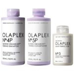 Olaplex Blonde Toning Shampoo No 4P 250ml, Bond Conditioner No 5 250ml & No 3 Hair Perfector 100ml Trio - Image 3