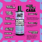 Crazy Colour Bond Restore Shampoo with Vegan Proteins 250ml - Image 3