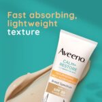 Aveeno Calm Restore+ Sheer Tint Nourishing Daily Moisturiser SPF30 50ml - Image 3