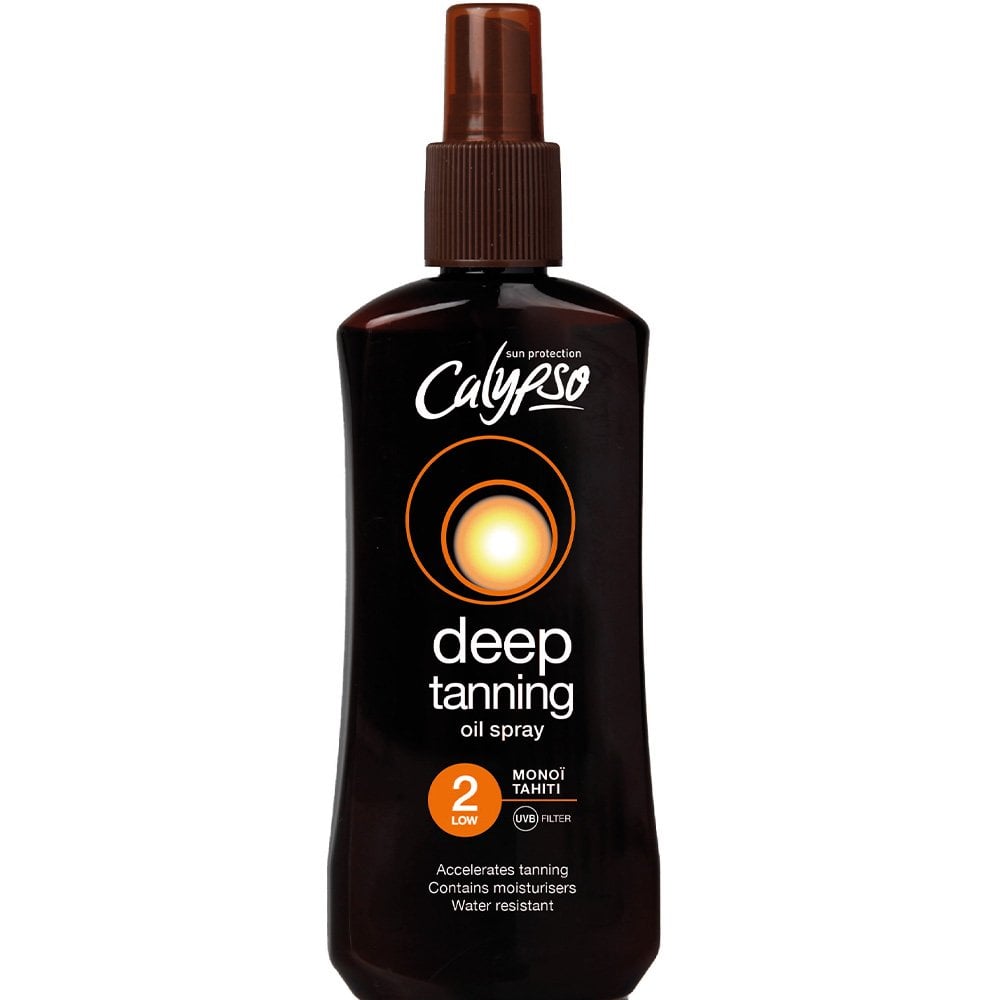 calypso-monoi-tahiti-deep-tan-moisturising-tan-accelerator-oil-spray-spf2-200ml-p22745-49622_image.jpg Calypso Deep Tan Moisturising Tan Accelerator Oil Spray SPF2 200ml - Image 1