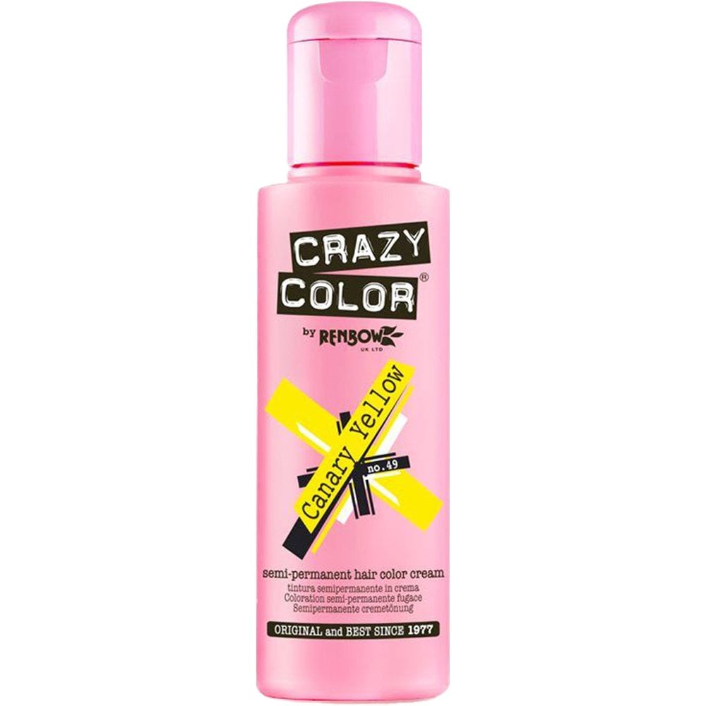 canary-yellow-hair-dye-100ml-p4663-81716_image.jpg Crazy Colour Canary Yellow Hair Dye 100ml - Image 1