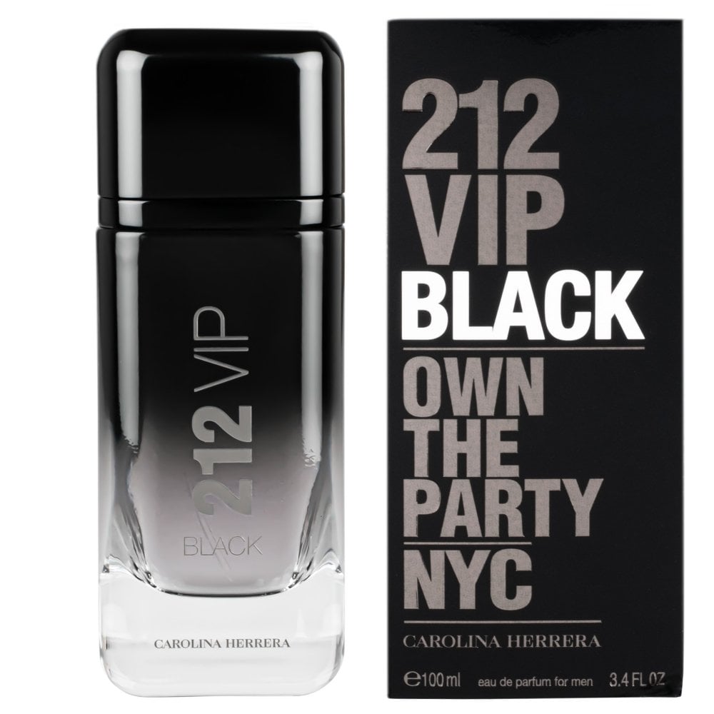 carolina-herrera-212-vip-black-for-him-eau-de-parfum-100ml-p36242-113650_image.jpg Carolina Herrera 212 VIP Black for Him Eau De Parfum 100ml - Image 1