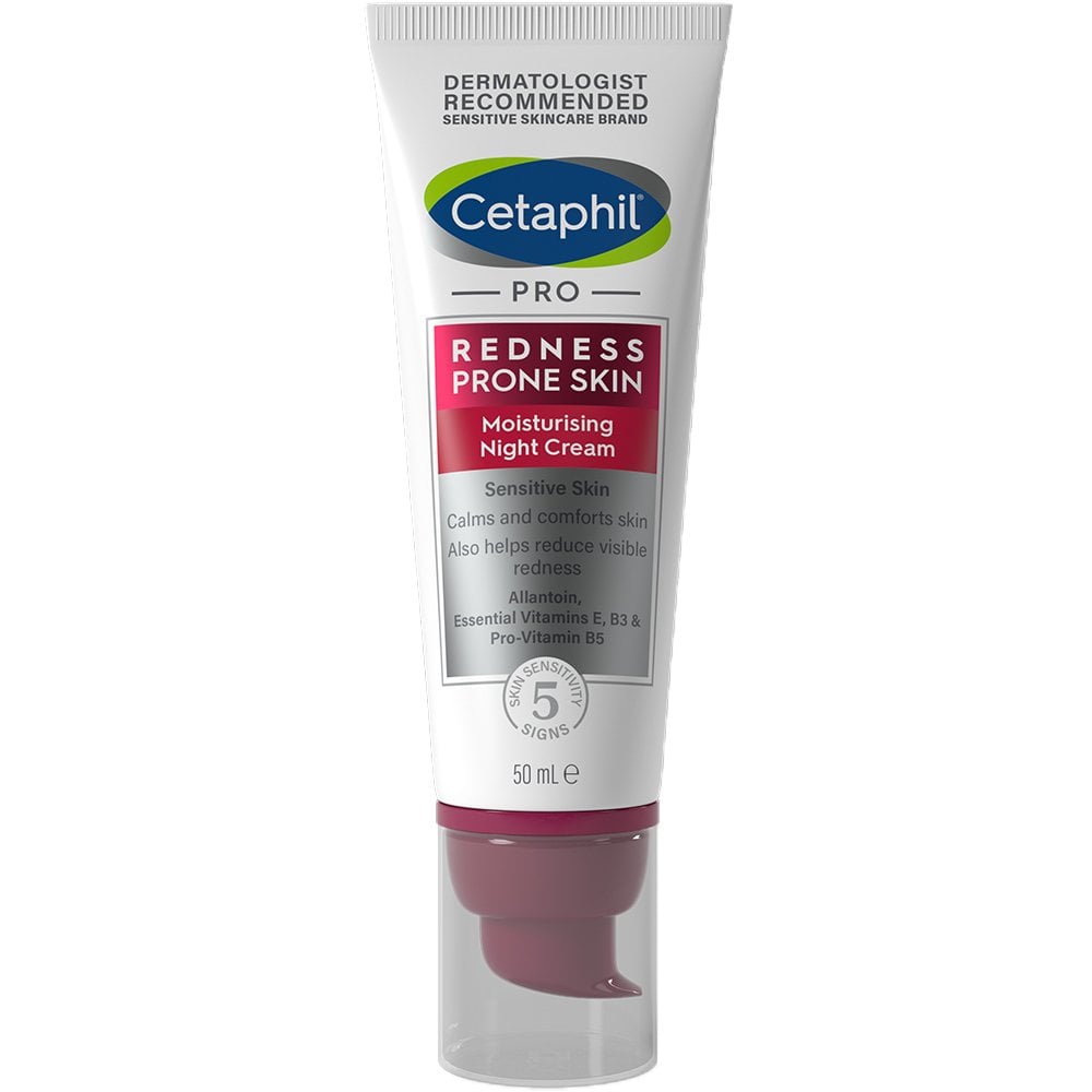 cetaphil-pro-sensitive-moisturising-night-cream-for-redness-50ml-p28463-71638_image.jpg Cetaphil PRO Sensitive Moisturising Night Cream 50ml - Image 1