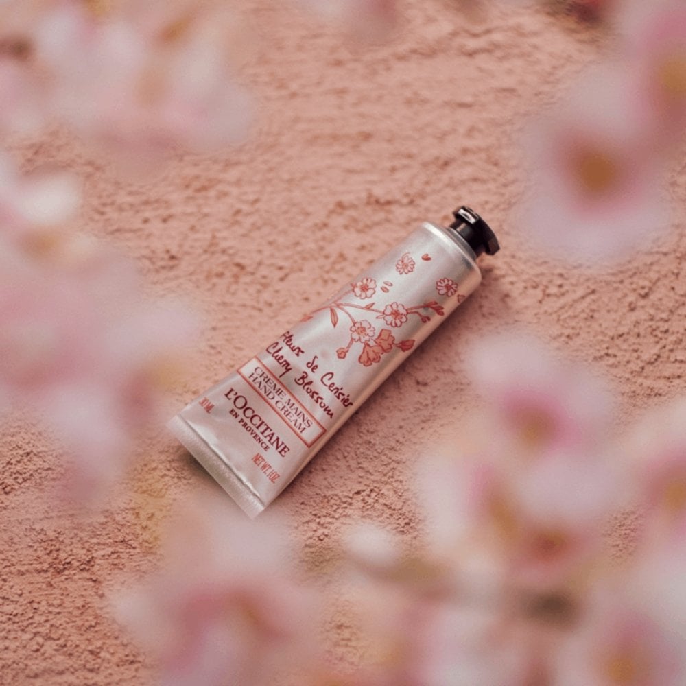 cherry-blossom-lychee-hand-cream-30ml-p37623-118362_image.jpg L'Occitane Cherry Blossom & Lychee Hand Cream 30ml - Image 1