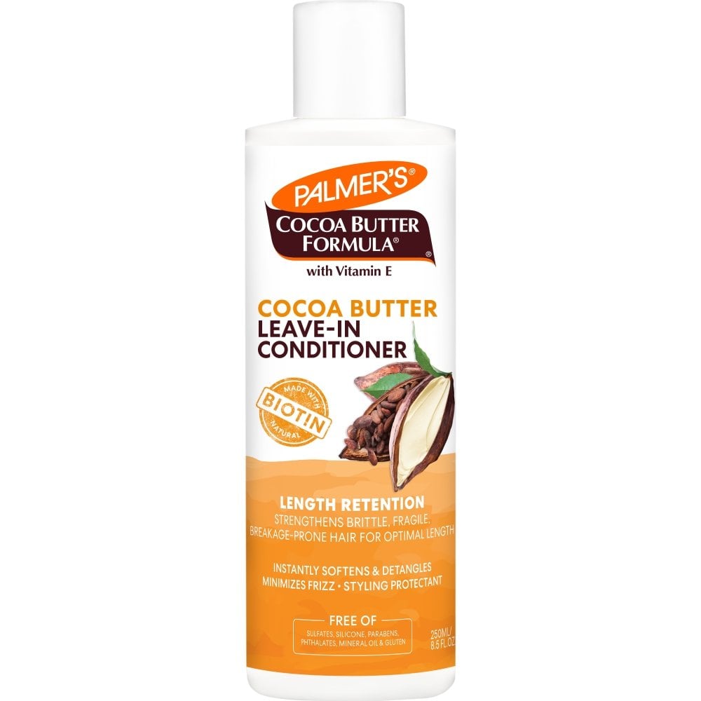cocoa-butter-formula-length-retention-leave-in-conditioner-with-biotin-for-brittle-fragile-hair-250ml-p37202-115892_image.jpg Palmer's Cocoa Butter Formula Length Retention Leave-In Conditioner 250ml - Image 1