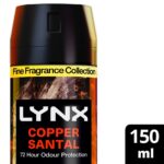 Lynx Fine Fragrance 72h Copper Santal Brown Sugar & Pepper Premium Deodorant Body Spray 150ml - Image 2