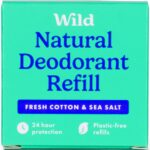 Wild Cotton & Sea Salt Deodorant Refill 40g - Image 3