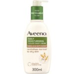 Aveeno Daily Moisturising Yogurt Vanilla & Oat Body Cream 300ml - Image 2
