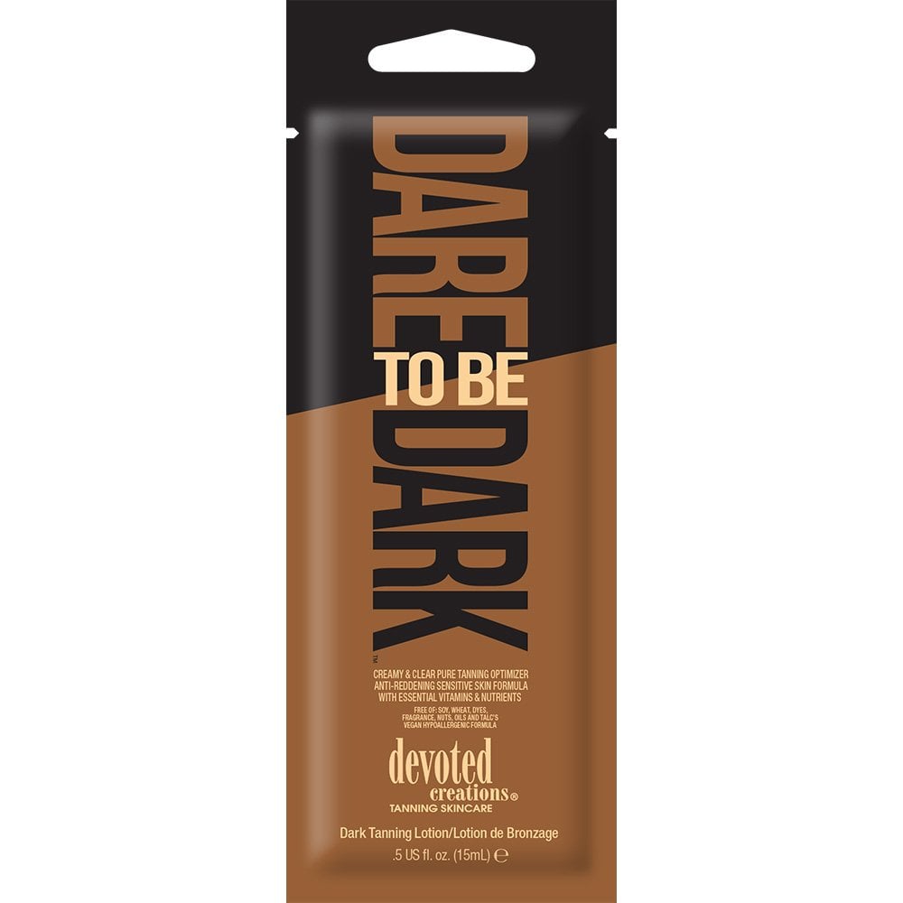 devoted-creations-dare-to-be-dark-creamy-clear-pure-tanning-optimiser-accelerator-lotion-sachet-15ml-p31223-84672_image.jpg Devoted Creations Dare To Be Dark Tanning Optimiser Accelerator Sachet 15ml - Image 1