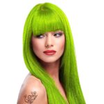 Directions Fluorescent Lime Hair Dye 88ml - Image 2