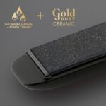 Diva Pro Precious Metals Touch Hair Straightener Gold Dust - Image 2
