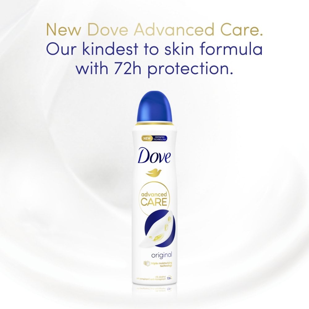 dove-advanced-care-original-anti-perspirant-deodorant-spray-200ml-p32781-92734_image.jpg Dove Advanced Care 72h Original Anti-Perspirant Deodorant Spray 200ml - Image 1