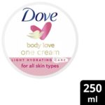 Dove Body Love Light Hydrating Care One Cream 250ml - Image 4