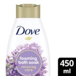 Dove Relaxing Care Foaming Bath Soak 450ml - Image 2