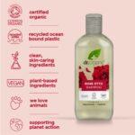 Dr. Organic Rose Otto Shampoo 265ml - Image 3
