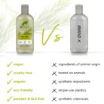 Dr. Organic Tea Tree Shampoo & Conditioner Twin 2 x 265ml - Image 2