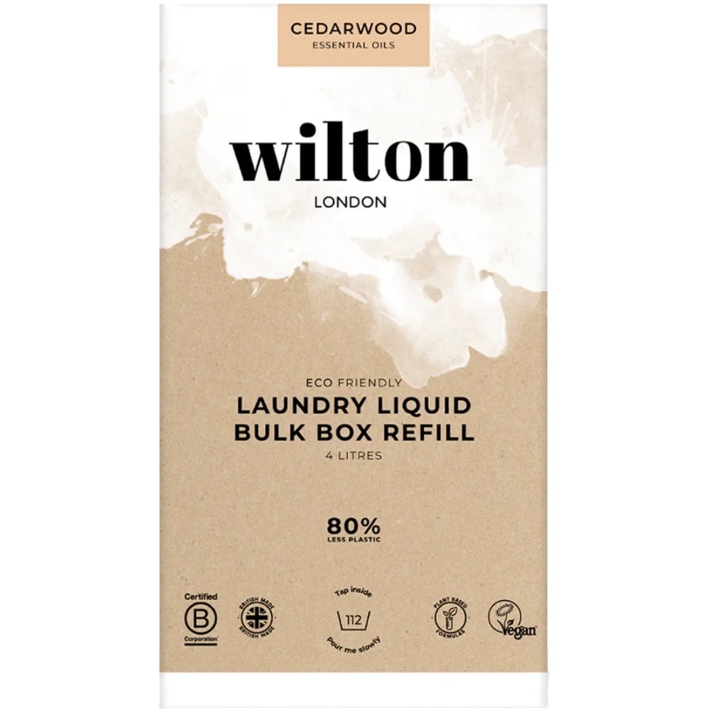 eco-friendly-cedarwood-essential-oils-laundry-liquid-4000ml-p37216-115906_image.jpg Wilton London Cedarwood Laundry Liquid 4000ml - Image 1