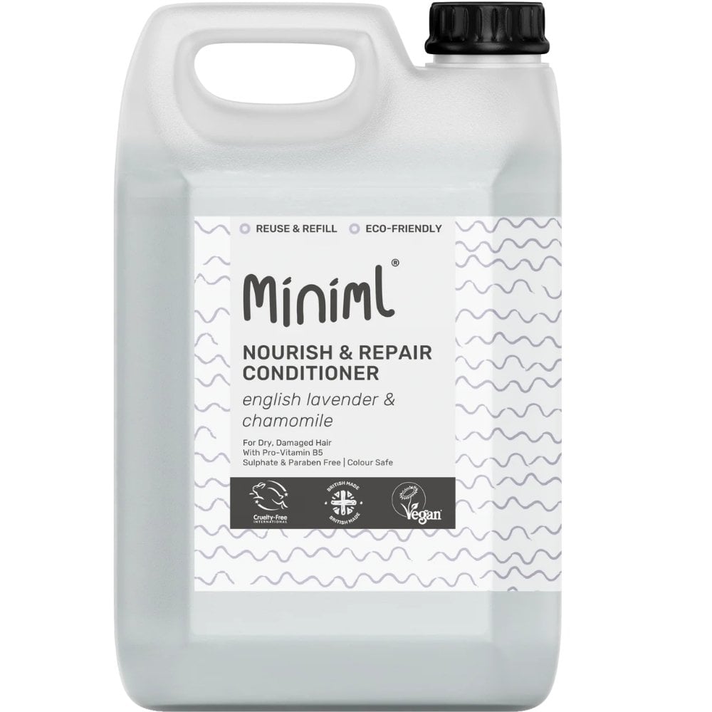 eco-friendly-nourish-repair-conditioner-english-lavender-chamomile-5000ml-p38526-124256_image.jpg Miniml Eco Friendly Nourish & Repair Conditioner English Lavender & Chamomile 5000ml - Image 1