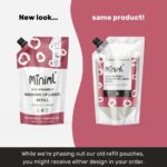 Miniml Washing Up Liquid Wild Rhubarb & Lemon Refill Pouch 1000ml - Image 4