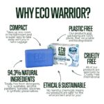 Eco Warrior Colour Edit Blue Hair Shampoo Bar 100g - Image 4