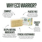 Eco Warrior Moisturising & Exfoliating Body Scrub Bar 100g - Image 5