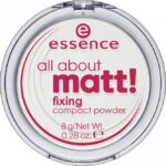 Essence All About Matt Fixing Compact Powder 01 Clear 8g