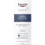 Eucerin Urea Repair 5% Urea Rich Replenishing Face Cream 50ml - Image 3