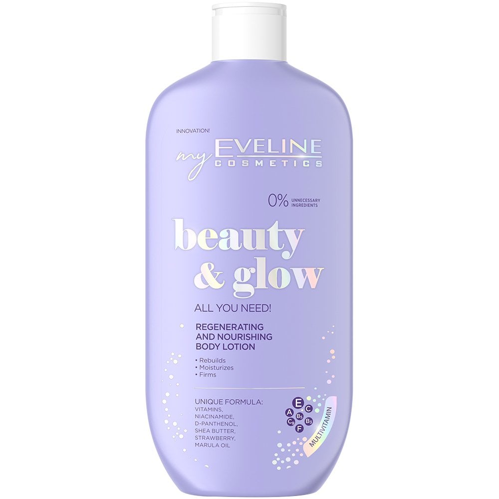 eveline-cosmetics-beauty-glow-nourishing-body-lotion-350ml-p28488-72267_image.jpg Eveline Cosmetics Beauty & Glow Nourishing Body Lotion 350ml - Image 1