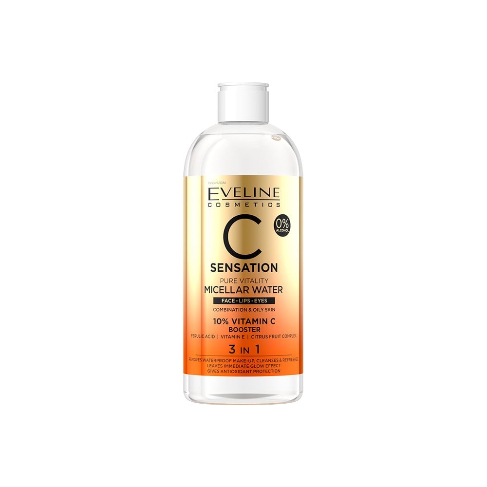 eveline-cosmetics-c-sensation-pure-vitality-micellar-water-3-in-1-for-combination-oily-skin-400ml-p21984-47577_image.jpg Eveline Cosmetics C Sensation Pure Vitality Micellar Water 400ml - Image 1