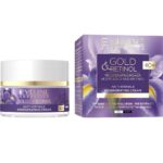 Eveline Cosmetics Gold & Retinol Anti-Wrinkle Regenerating Day & Night Cream 40+ 50ml - Image 2