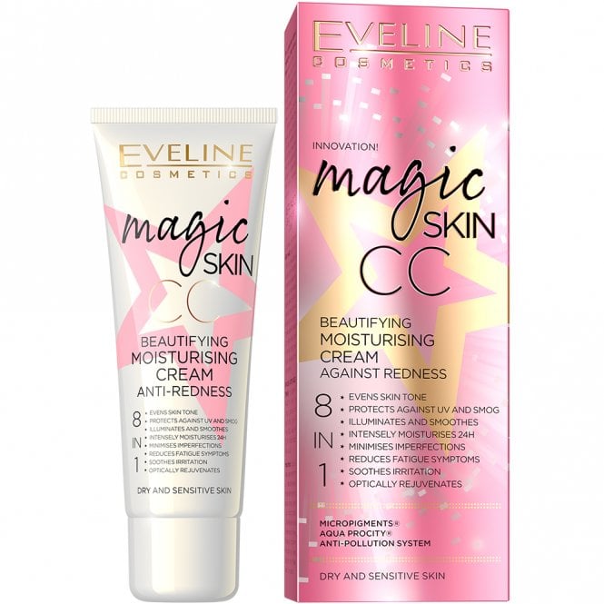 eveline-cosmetics-magic-skin-cc-moisturising-cream-anti-redness-8-in-1-50ml-p17848-35198_medium_6fe2e33a-8795-4cf4-baa8-c600bc05c2cc.jpg Eveline Cosmetics Magic Skin CC Moisturising Cream Anti-Redness 8 in 1 50ml - Image 1