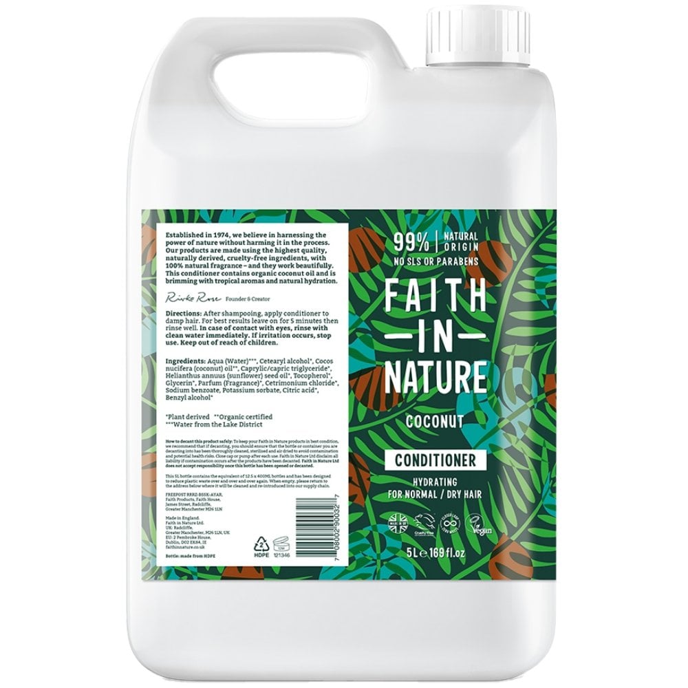 faith-in-nature-coconut-conditioner-5000ml-p16333-96439_image.jpg Faith In Nature Coconut Conditioner 5000ml - Image 1