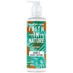 Faith In Nature Coconut Hand & Body Lotion 400ml - Image 2