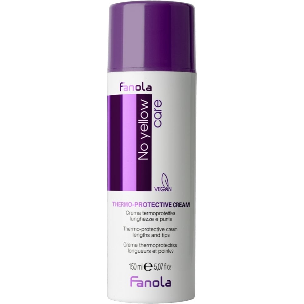 fanola-no-yellow-thermo-protective-cream-for-blonde-hair-150ml-p19112-94866_image.jpg Fanola No Yellow Thermo-Protective Cream 150ml - Image 1