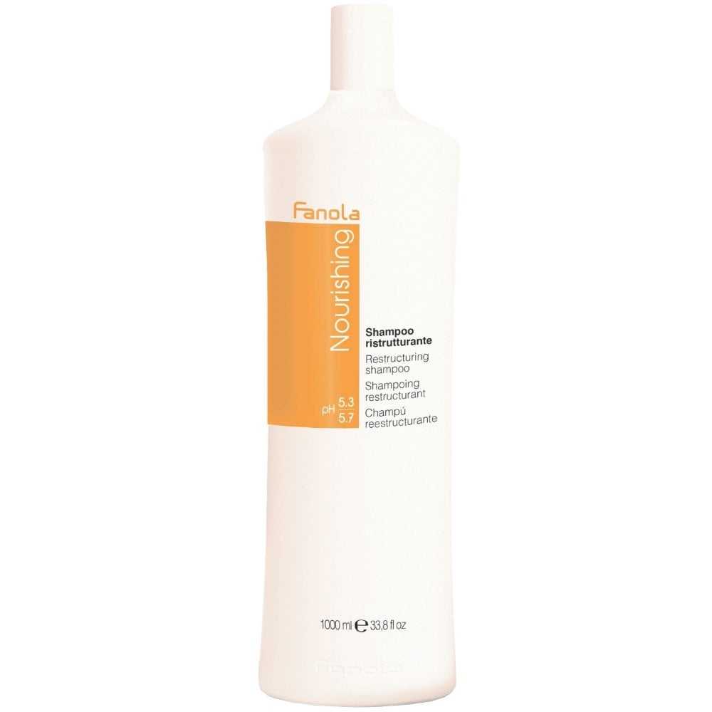 fanola-nourishing-restructuring-shampoo-for-dry-frizzy-hair-1000ml-p13562-94855_image_4470bfd7-4612-49a3-8f2e-a66c096b0e78.jpg Fanola Nourishing Restructuring Shampoo & Conditioner Twin 2 x 1000ml - Image 1