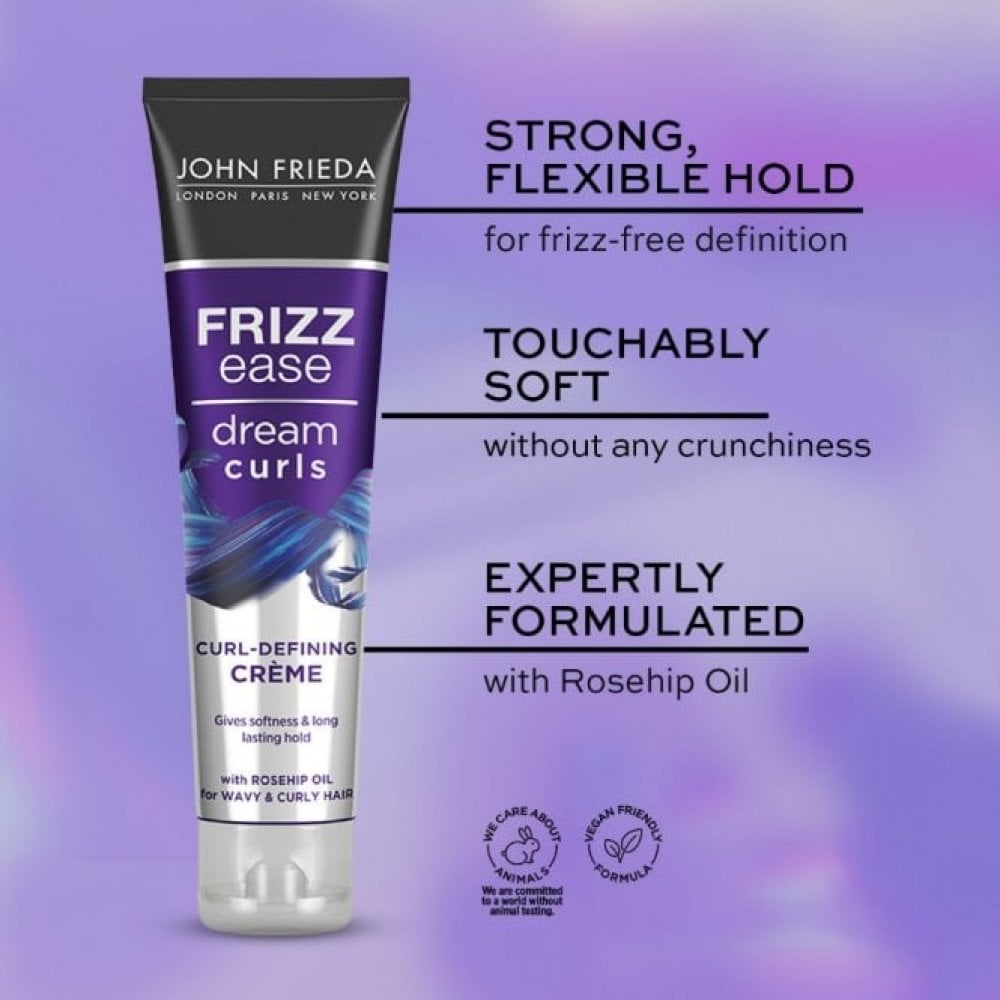 frizz-ease-dream-curls-curl-nourishing-creme-oil-150ml-p37861-119637_image.jpg John Frieda Frizz Ease Dream Curls Curl-Nourishing Creme-Oil 150ml - Image 1