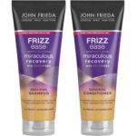 John Frieda Frizz Ease Miraculous Recovery Repairing Shampoo & Conditioner Twin 2 x 250ml - Image 2