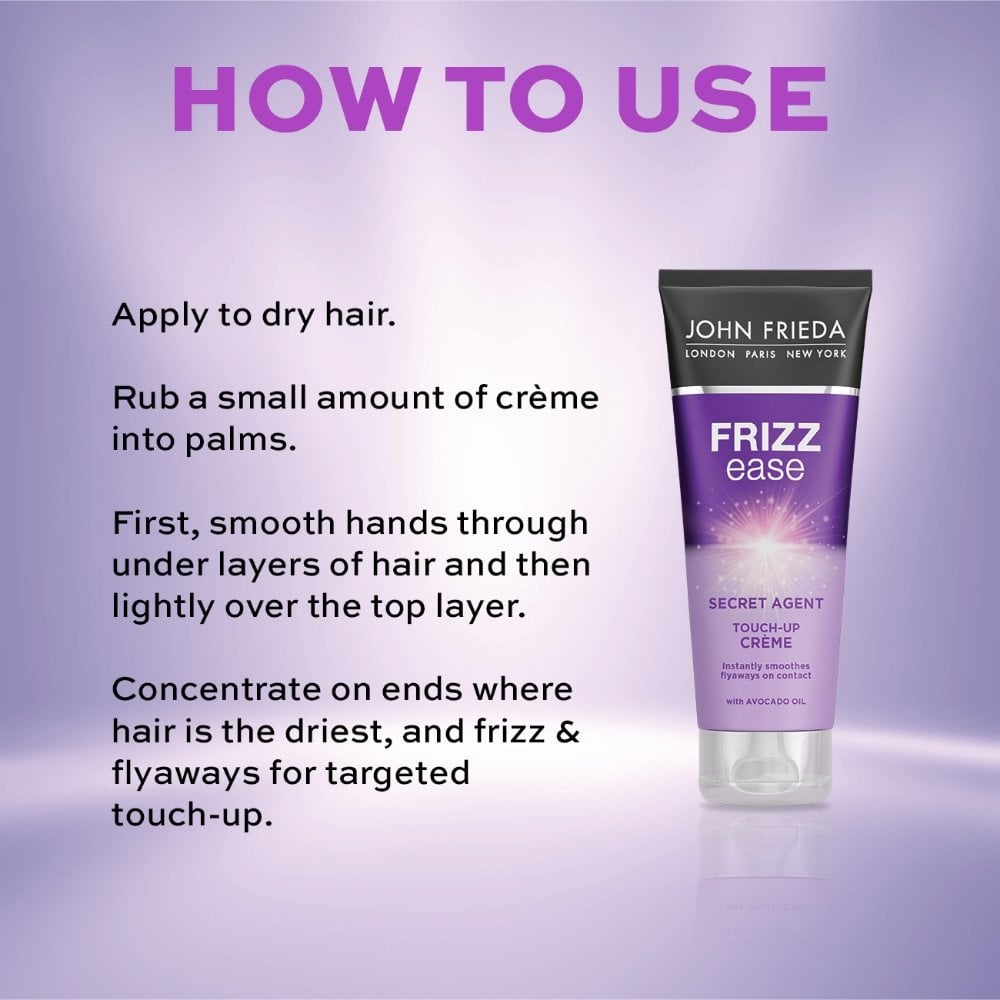 frizz-ease-secret-agent-touch-up-creme-100ml-p37872-119670_image.jpg John Frieda Frizz Ease Secret Agent Touch-Up Creme 100ml - Image 1
