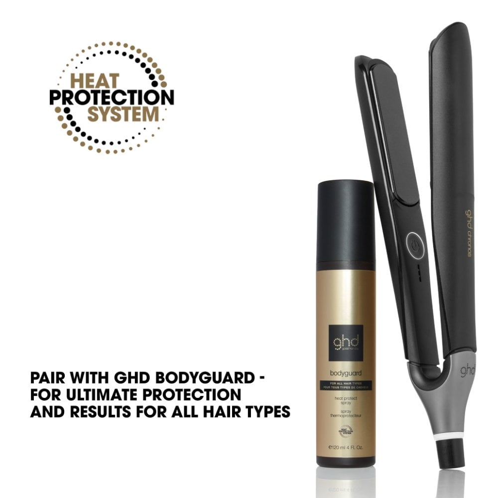 ghd-chronos-flat-iron-hair-straightener-3x-faster-styling-with-85-more-shine-black-p35934-109298_image.jpg Ghd Chronos Flat Iron Hair Straightener, 3X Faster Styling With 85% More Shine Black - Image 1