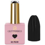 Glitterbels Black Gel Polish 8ml - Image 2