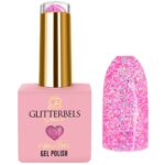Glitterbels Pink Fizz Gel Polish 8ml - Image 2