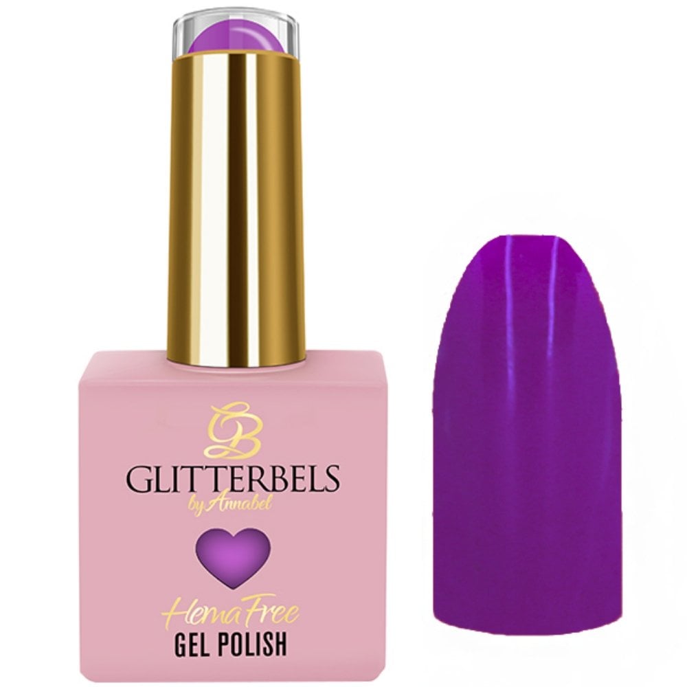 glitterbels-purple-princess-gel-polish-8ml-p35369-106887_image.jpg Glitterbels Purple Princess Gel Polish 8ml - Image 1