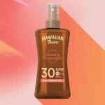 Hawaiian Tropic Glowing Protection Dry Spray Oil SPF30 200ml - Image 2