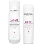 Goldwell DualSenses Colour Brilliance Shampoo 250ml & Conditioner 200ml Hair Twin - Image 3