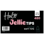 Halo Jellie Tips Soft Gel Nail Tips Coffin x480 Sizes 0-11