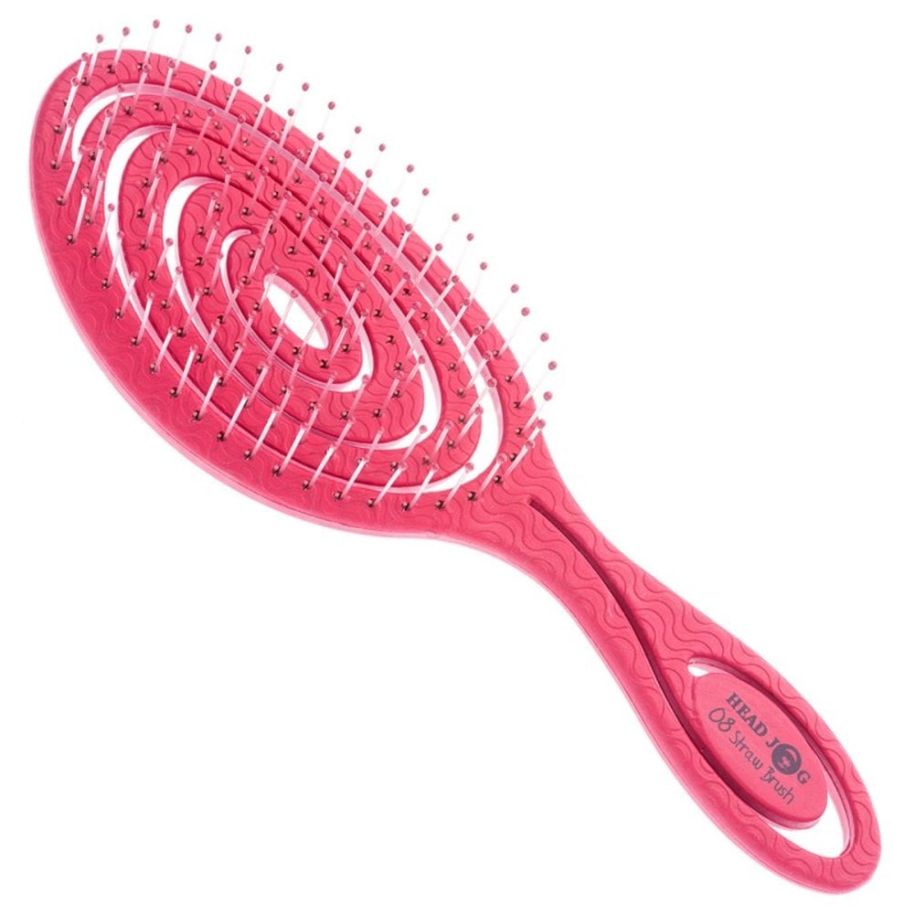 head-jog-08-straw-paddle-brush-raspberry-p17967-67074_image.jpg Head Jog 08 Straw Paddle Brush Raspberry - Image 1