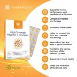 Healthspan High Strength 8 Vitamin B Complex 120 Tablets - Image 4