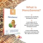 Healthspan Menoserene Soy Isoflavones, Flaxseed & Sage Nutritional Support for Mature Women 60 Day Supply - Image 8