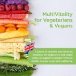 Healthspan MultiVitality Vegetarian & Vegan Multivitamin 120 Tablets - Image 4